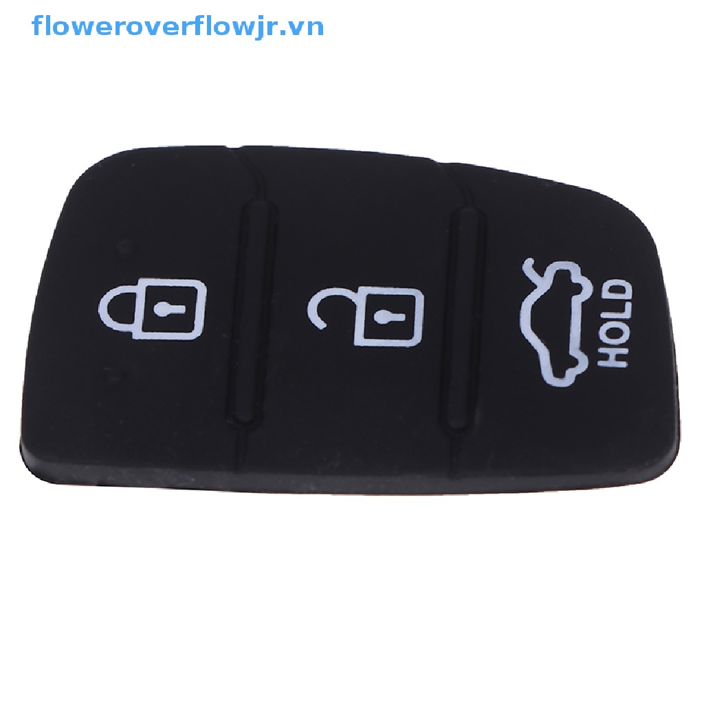 Vỏ Cao Su Bọc Chìa Khóa Xe Hơi Thay Thế Dạng Gập 3 Nút