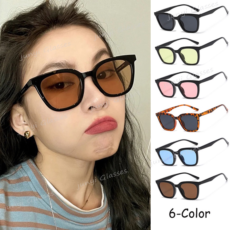 Kính Mát Hình Vuông Nhiều Màu Sắc Kẹo Ngọt Phong Cách Hàn Quốc Cổ Điển Thời Trang Mùa Hè Cho Nam Và Nữ