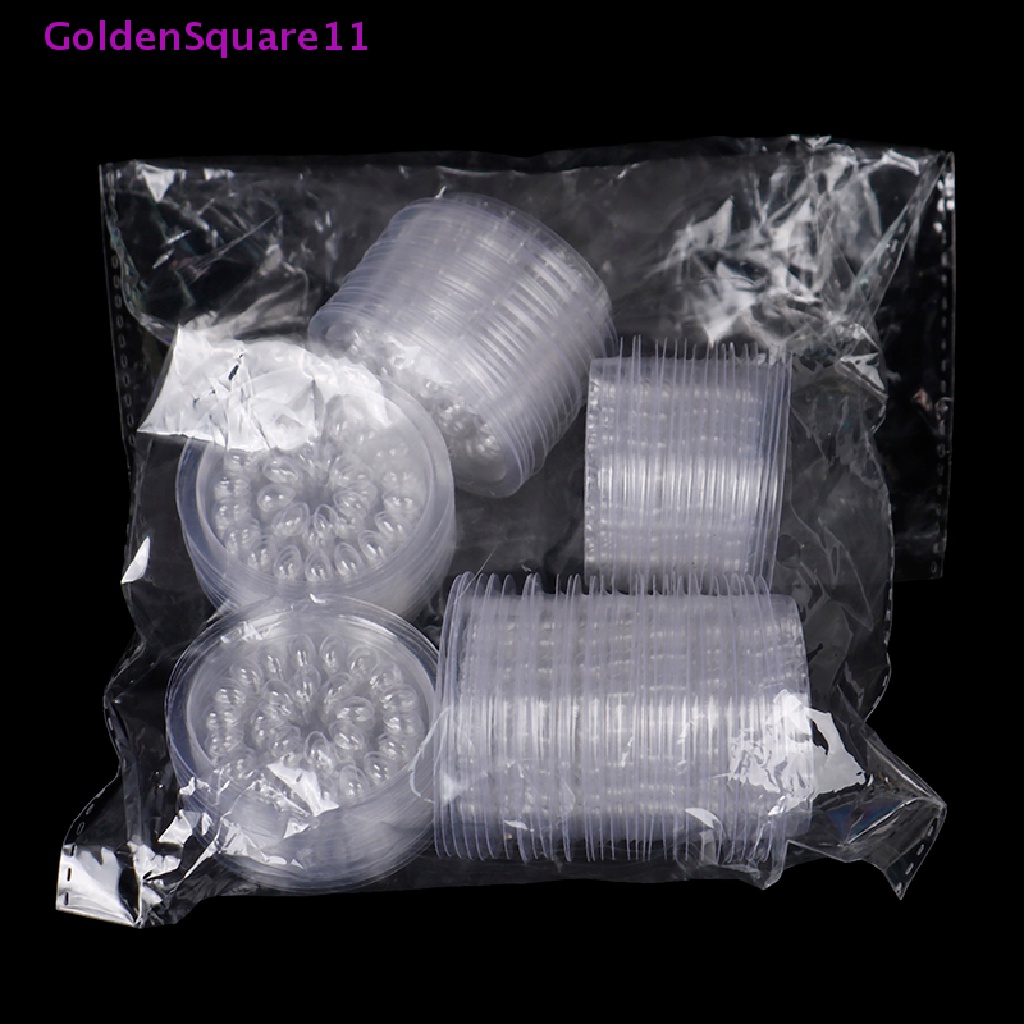 Set 100 Miếng Dán Mi Giả Màu Vàng Dùng Một Lần Tiện Dụng