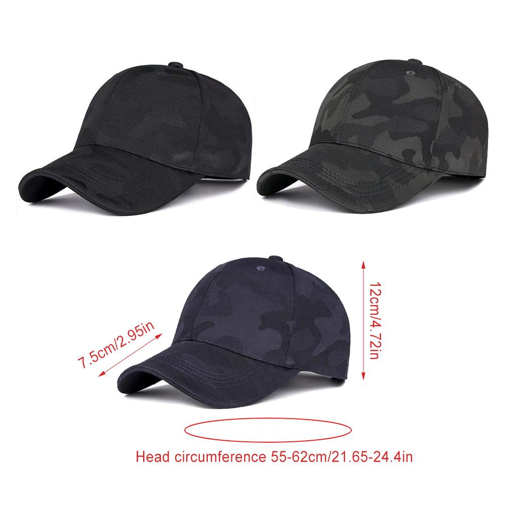 Mũ Bóng Chày Unisex Bằng Cotton Chống Nắng Có Thể Điều Chỉnh Được