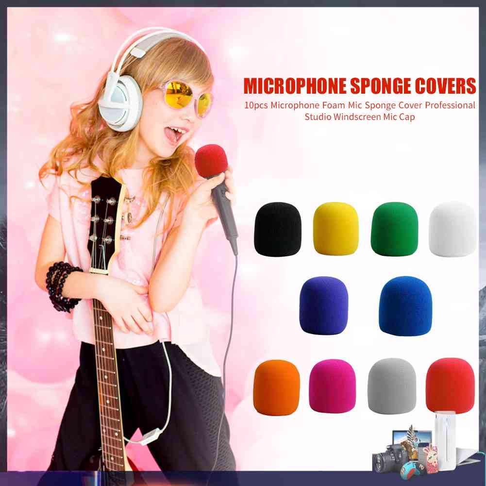 Set 30 / 20 / 10 Mút Xốp Bọc Bảo Vệ Micro Chuyên Nghiệp