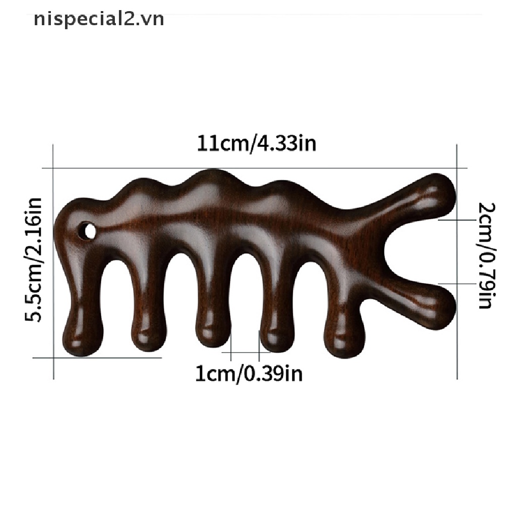 1 Lược Mát Xa Da Đầu / Vai / Cổ Chống Tĩnh Điện