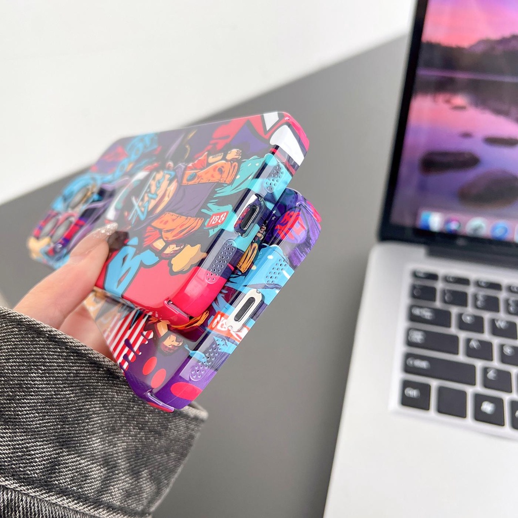 Ốp Điện Thoại Nhựa PC Cứng In Hình Dragon Ball Bảo Vệ Camera Cho iphone 14 13 12 11 Pro MAX XR X / XS MAX 7 / 8 Plus