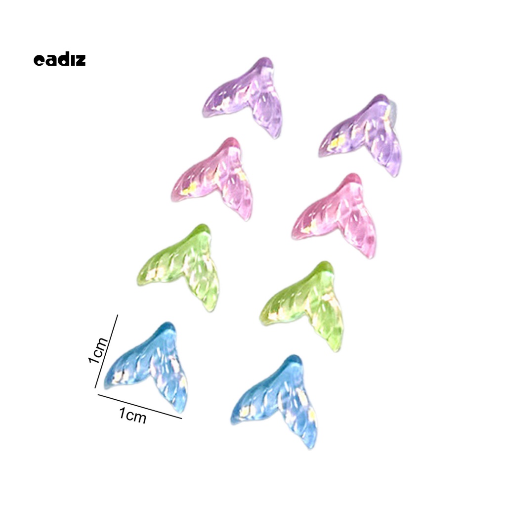 Túi 20 Hạt Cườm Hình Đuôi Cá Ba Chiều Đính Đá Trang Trí Móng Nghệ Thuật