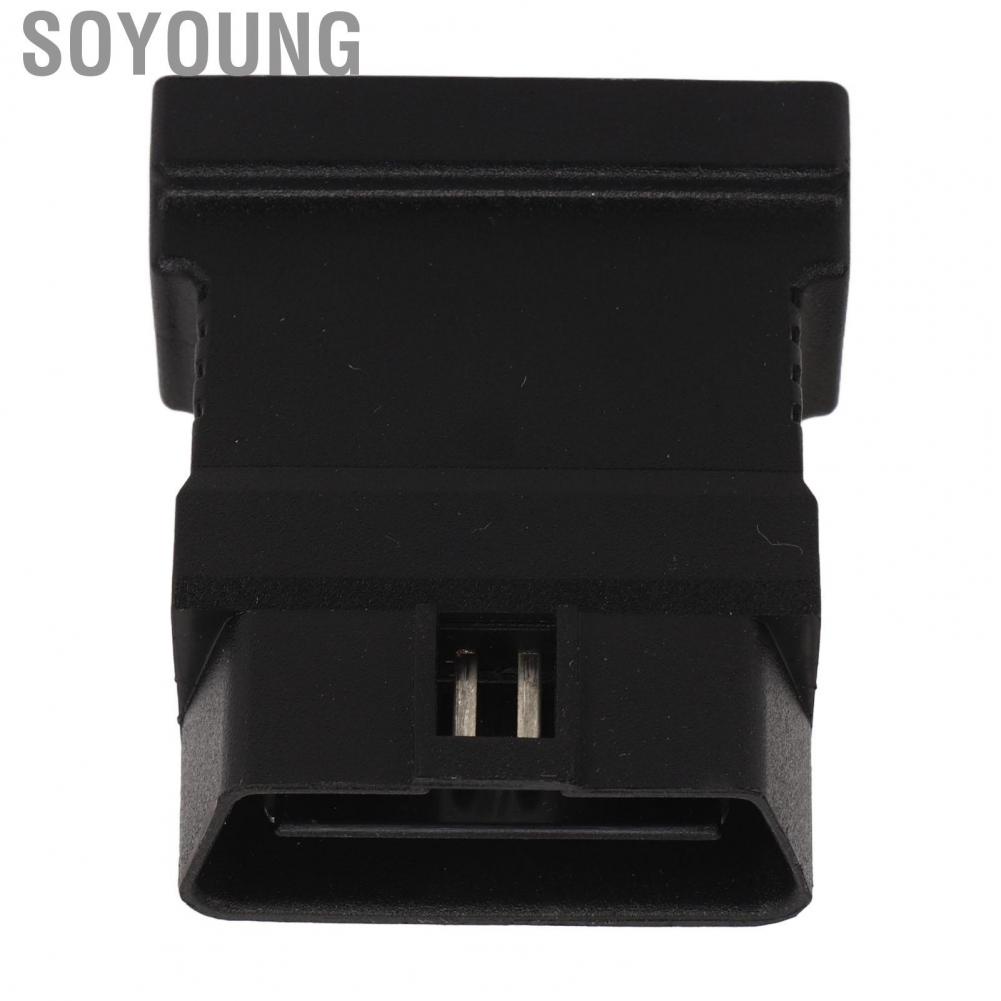 Soyoung 16 Pin OBD Cable Connector  Impact Resistant OBD2 16E Easy Installation Precise Match Stable Structure Ideal Replacement for Diagnostic Tool