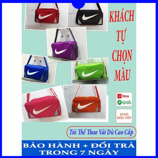 Túi tập thể thao cho nữ cầu lông chạy bộ hàng chính hãng nike adidas có ngăn để giày giá rẻ