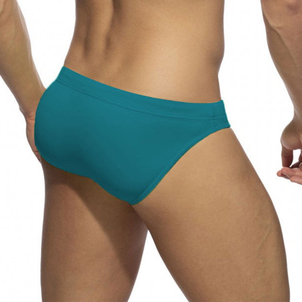Quần Bơi Trơn Màu Gợi Cảm Theo Phong Cách Mùa Hè  Dành Cho Nam