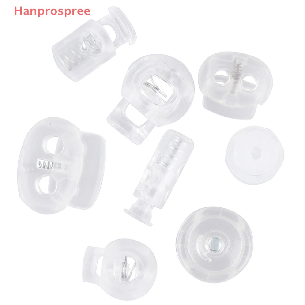 Bộ 10 Đầu Khóa Dây Giày DIY Bằng Nhựa Hanprospree >