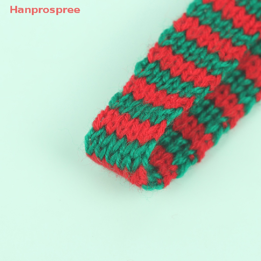 Bộ 2 Phụ Kiện Trang Trí Giáng Sinh Gồm Khăn Choàng / Nón / Khăn Cho Búp Bê