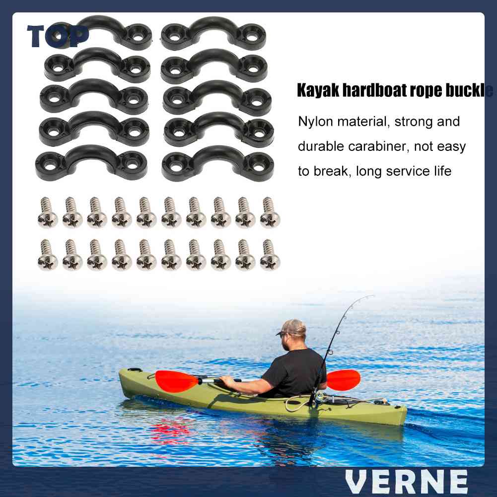 Khóa Dây Thừng Loại C Thay Thế Kèm Ốc Vít Cho Bảng Thuyền Kayak