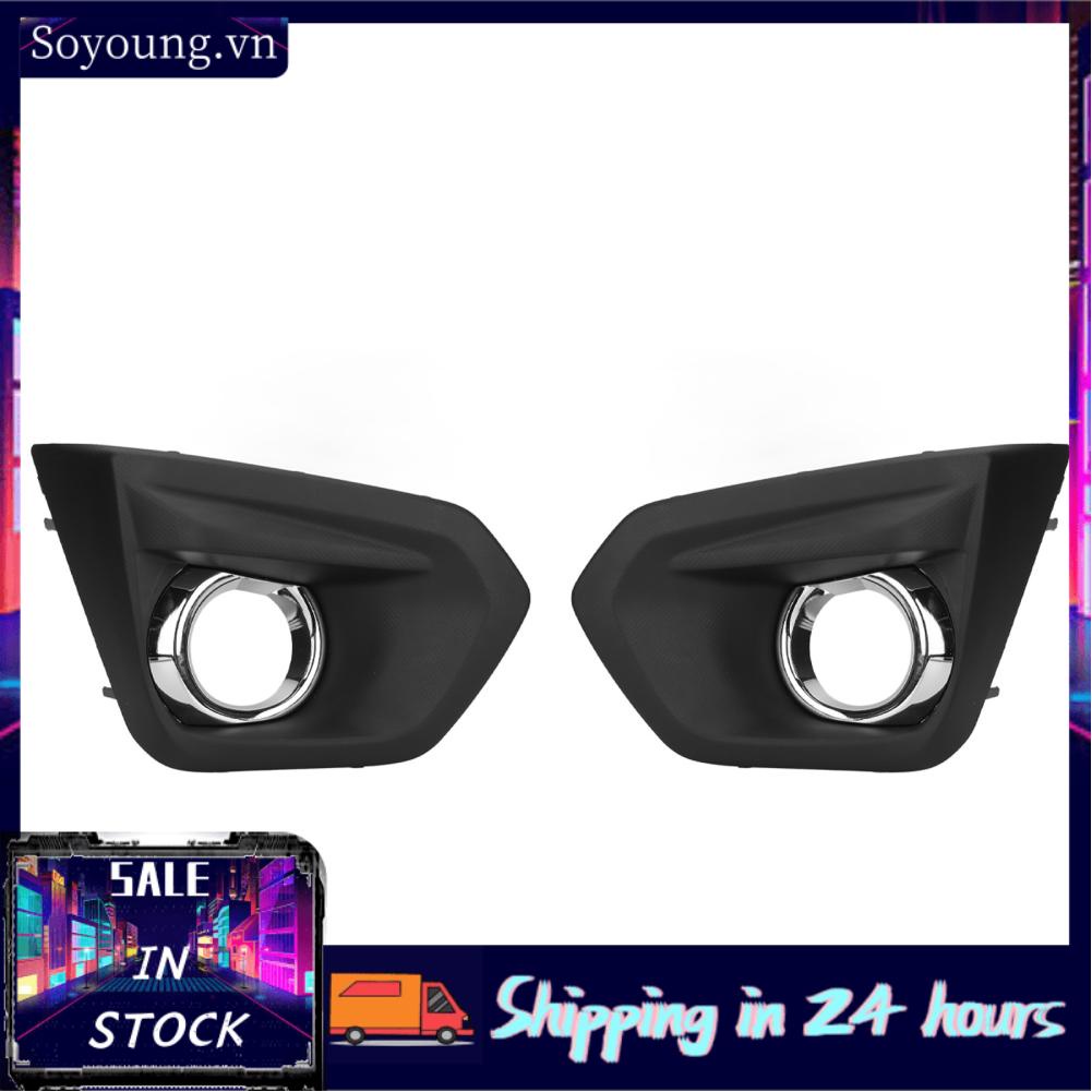 Soyoung 1 Pair Fog Light Bezel Automobile Frame Replacement for Subaru Impreza Sedan and Wagon 2012 2013 2014