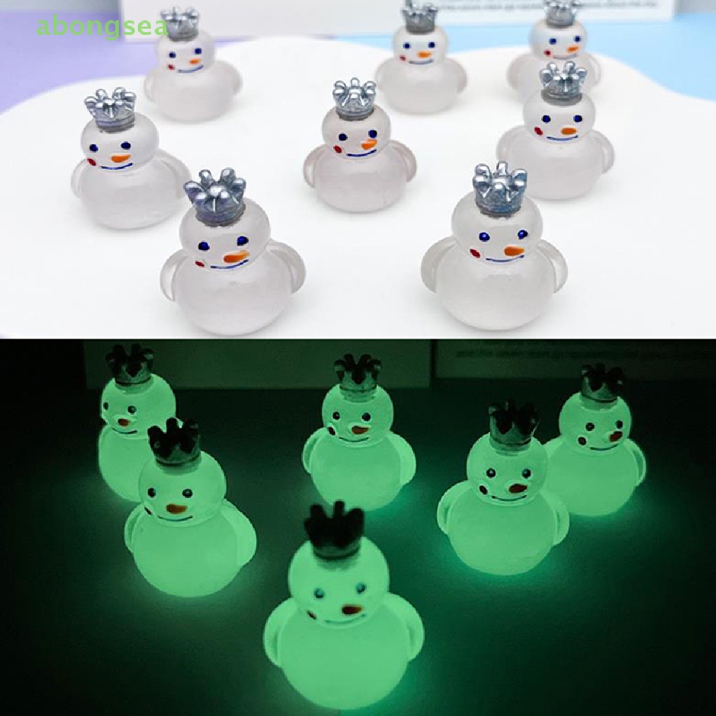 1 Mô Hình Người Tuyết Phát Quang Trang Trí Xe Hơi