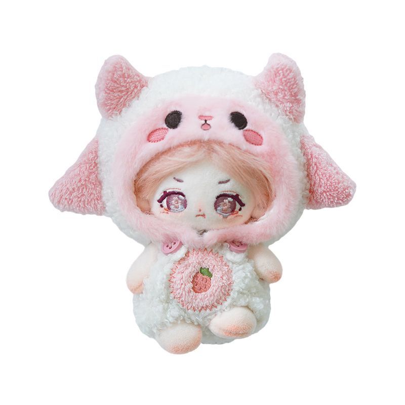 Búp Bê Nhồi Bông Hình Cáo / Khủng Long Mini 10cm Vải Cotton 10cm Dễ Thương Cho Bé Gái