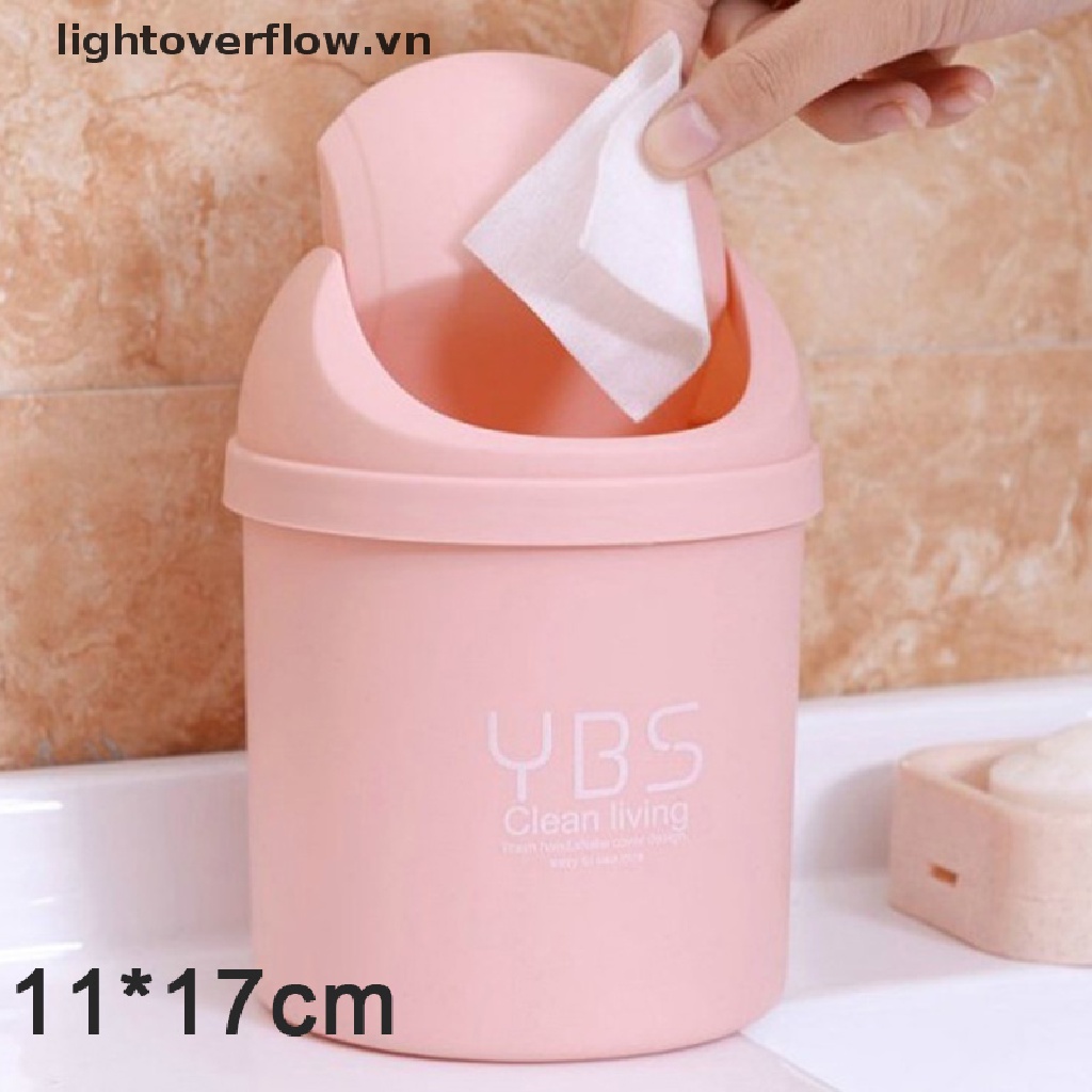 Thùng rác cỡ nhỏ để bàn Kèm Thùng Rác Tiện Dụng Cho Gia Đình