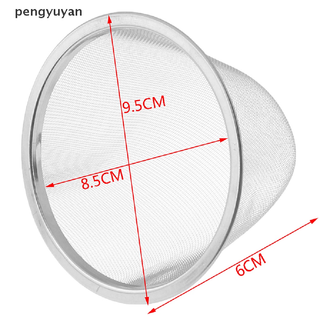Dụng Cụ Lọc Trà Bằng Thép Không Gỉ Tái Sử Dụng Tiện Lợi
