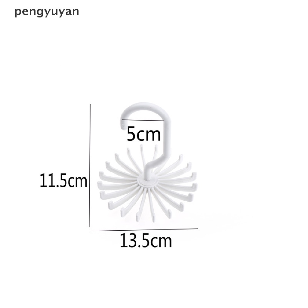 [pengyuyan] Giá Treo Khăn Quàng Cổ Bằng Nhựa Đa Năng Sáng Tạo