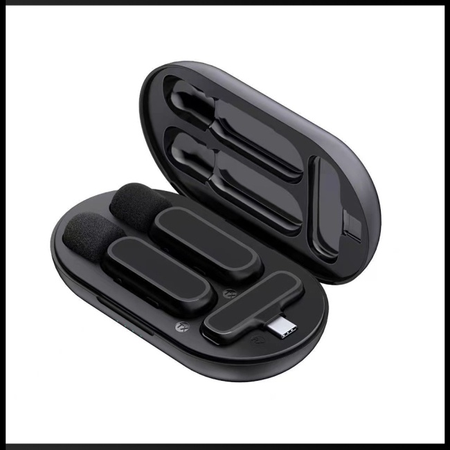 Micro Không Dây Zevaret Kèm Hộp Sạc Di Động Tiện Dụng Chất Lượng Cao