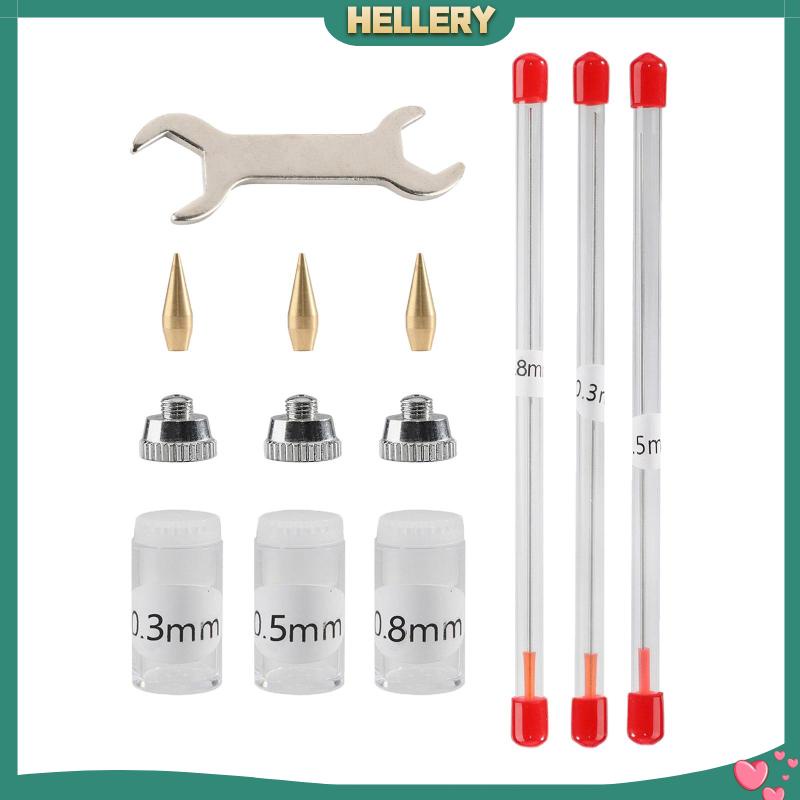 Bộ 11 Dụng Cụ Vệ Sinh Thay Thế Cho Máy Phun Sơn