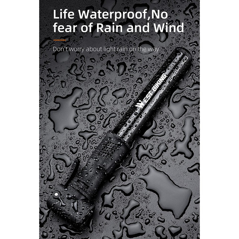 Bơm Xe Đạp Mini Cầm Tay 80-100Psi Chất Liệu Hợp Kim