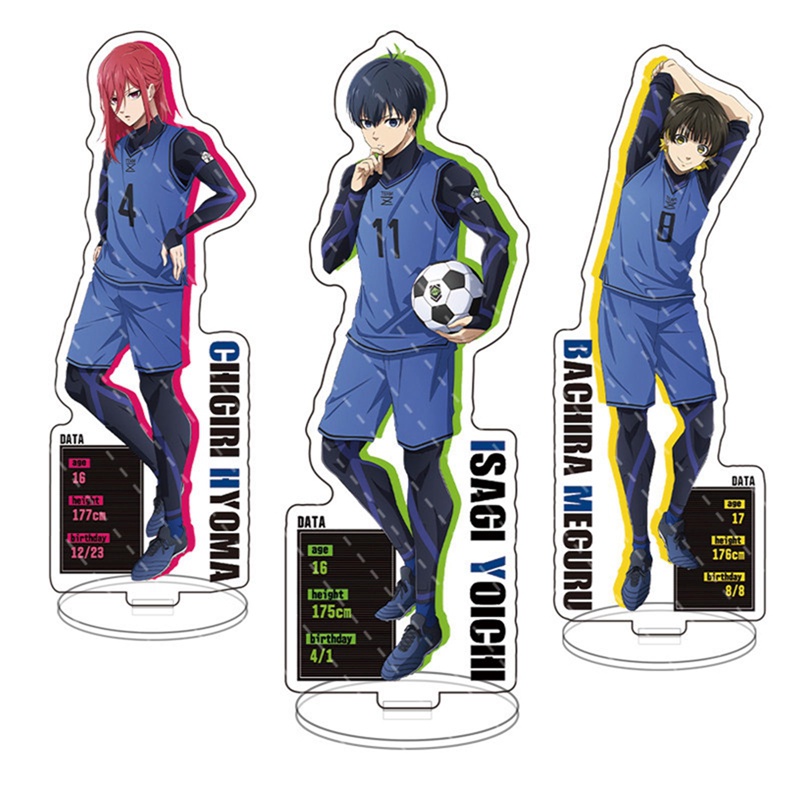 Mô Hình Nhân Vật Anime 15CM Hai Mặt Bằng Acrylic Sáng Tạo Dùng Trang Trí Bàn Làm Việc