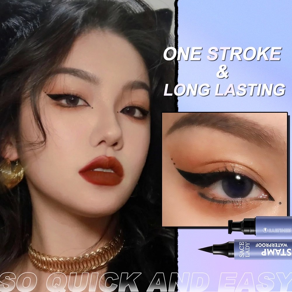 Kẻ mắt nước không trôi dể dàng hơn với dấu đuổi mắt Sace Lady Eyeliner Stamp Waterproof 3g