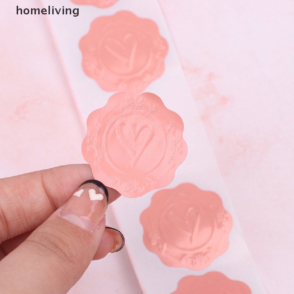 Cuộn 300 Miếng Dán / Cuộn Hình Trái Tim 3D Trang Trí Album DIY