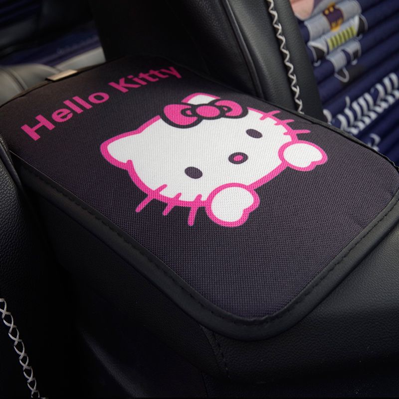 Đệm Cotton Lanh Lót Hộp Tỳ Tay Chống Trượt 9FPG Trang Trí Nội Thất Xe Hơi Thời Trang