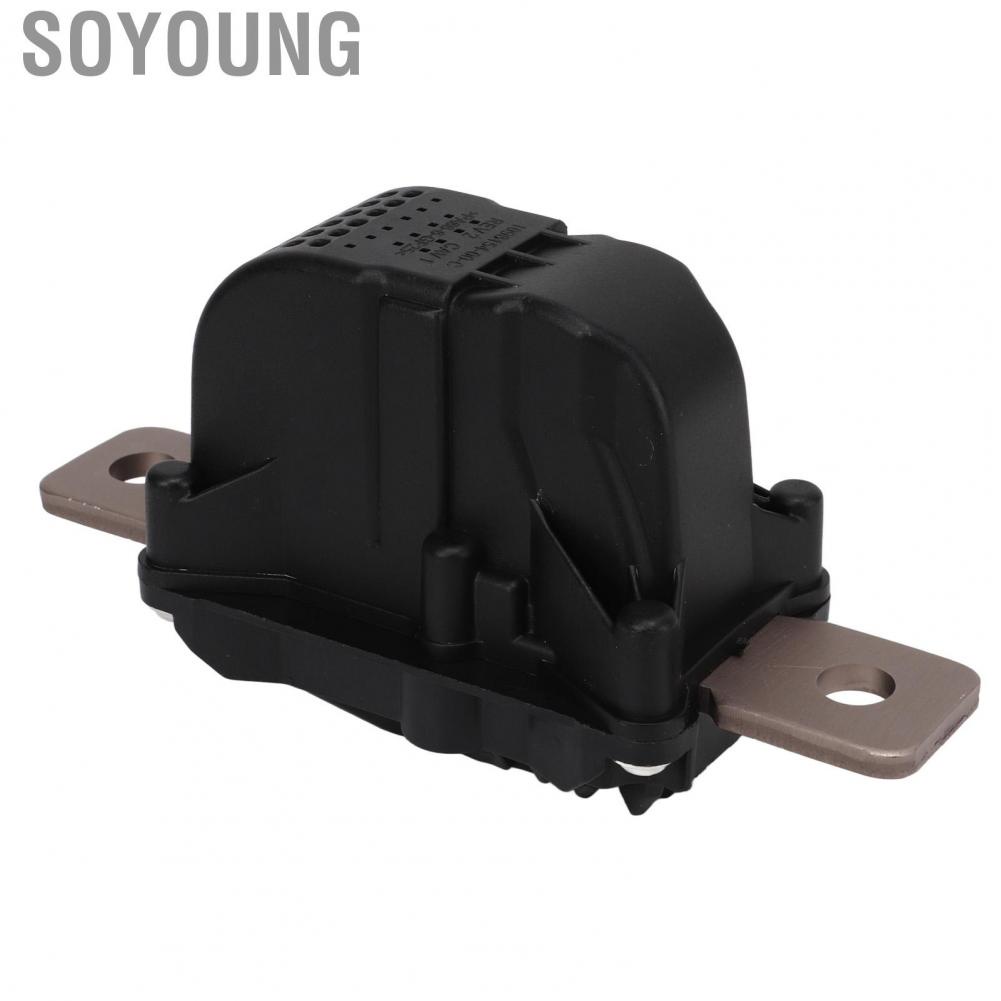 Soyoung 1064689  ABS Metal Direct Fit High Voltage Battery Disconnect Fuse Durable Pyro Safe for Cars