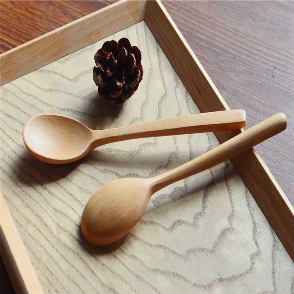 YIYU Muỗng Gỗ Nấu Ăn Chống Bỏng An Toàn Cho Sức Khỏe