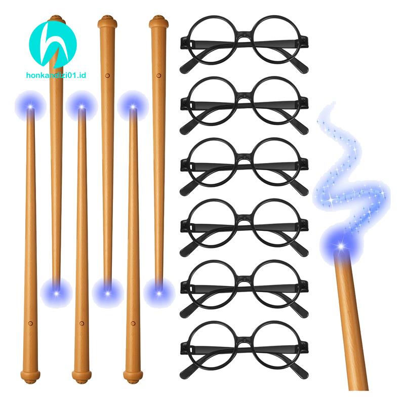 Bộ 12 Cây Gậy Phép Thuật Có Đèn Và Âm Thanh