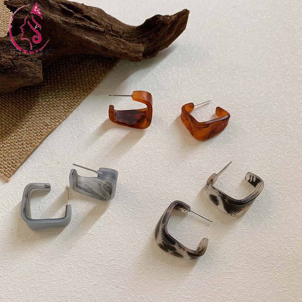 Khuyên Tai Họa Tiết Da Báo Phong Cách Hàn Quốc Dành Cho Nữ