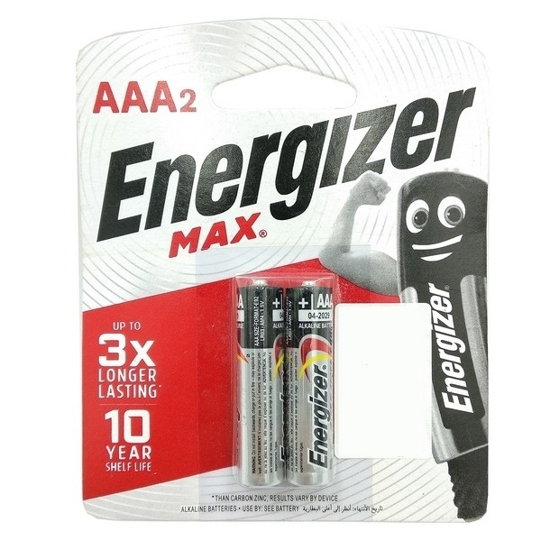 Pin Energizer Max E92 BP2 AAA 1.5V LR03(pin thường dùng gắn remote)