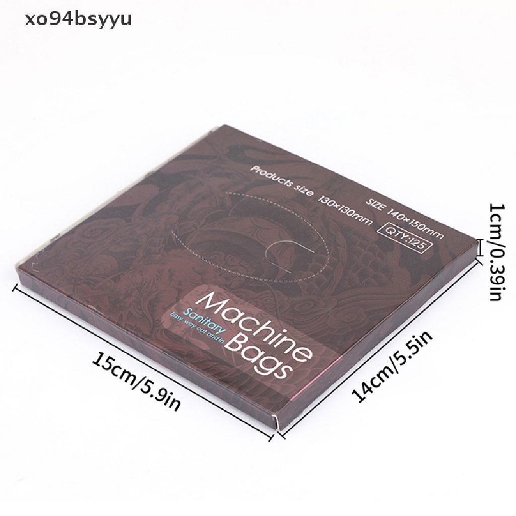 Set 125 Túi Bọc Máy Xăm Dùng Một Lần Xo94Bsyu