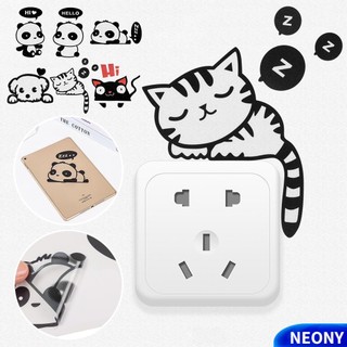 Miếng dán tường trang trí công tắc / sổ tay / phòng khách tháo