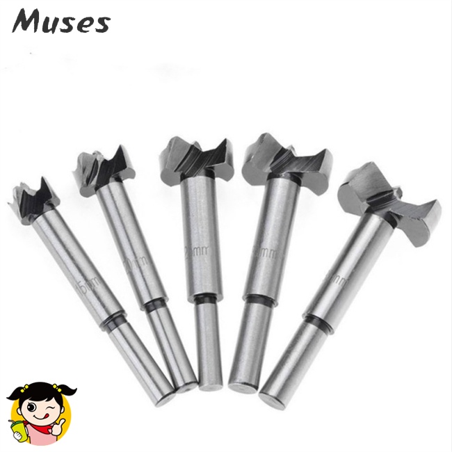 Set 5 Mũi Khoan Lỗ 15-35mm Chuyên Dụng Làm Mộc