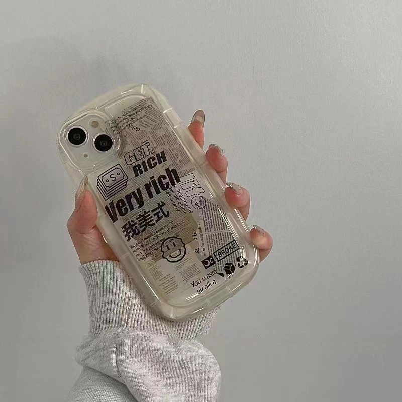 Ốp Điện Thoại TPU Trong Suốt Chống Sốc Hình Ly Cà Phê Cho Iphone 14 Plus 13 Pro Max 12 Mini 11 X Xs Xr 8 7