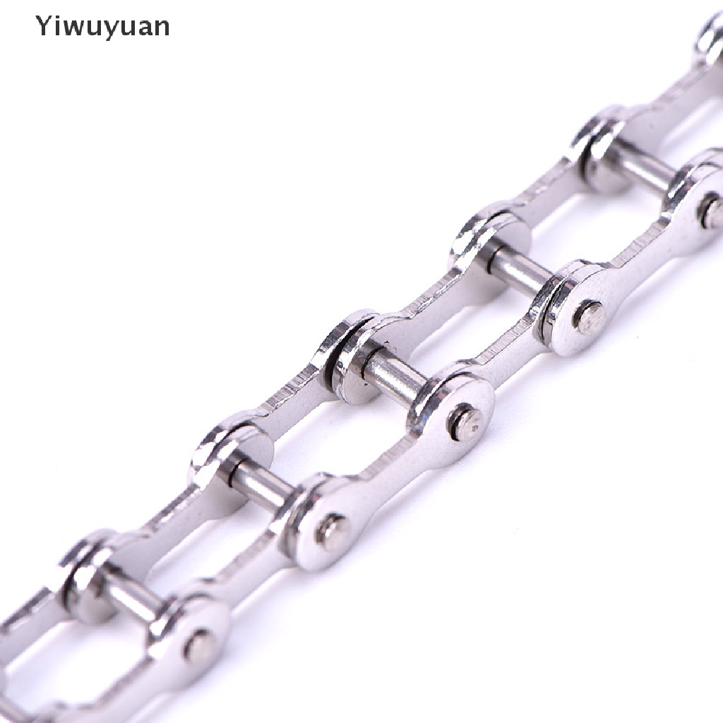 < Yiwuyuan > Vòng Tay Dây Xích Xe Máy Bằng Thép Không Gỉ Thời Trang Quà Tặng Cho Nam Giảm Giá