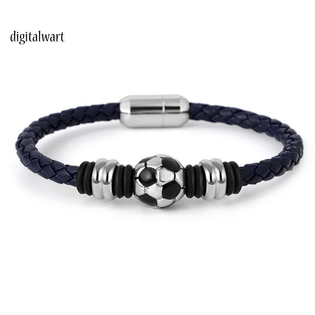 Kỹ Thuật Số| Vòng Tay Dây Thừng Màu Đen / Xanh Dương Có Khóa Cài Chi Tiết Tinh Tế Phong Cách Tối Giản