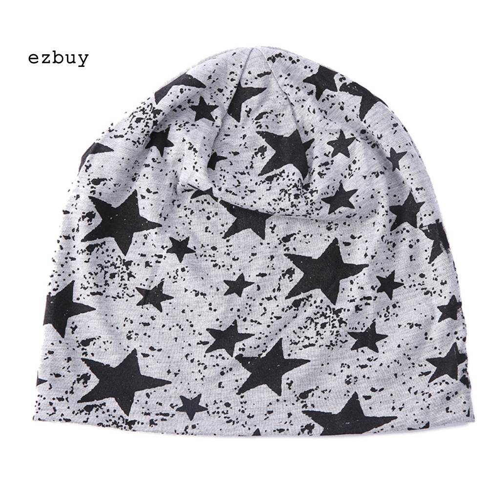 Mũ Trùm Đầu Thể Thao Chất Liệu Cotton In Hình Ngôi Sao Thời Trang Cho Nam Nữ