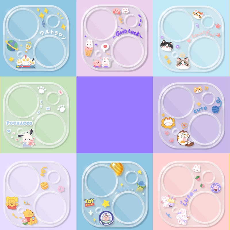 Phim Dán Trong Suốt Chống Trầy Xước Họa Tiết Hoạt Hình Cho Apple 14pro Iphone14promax