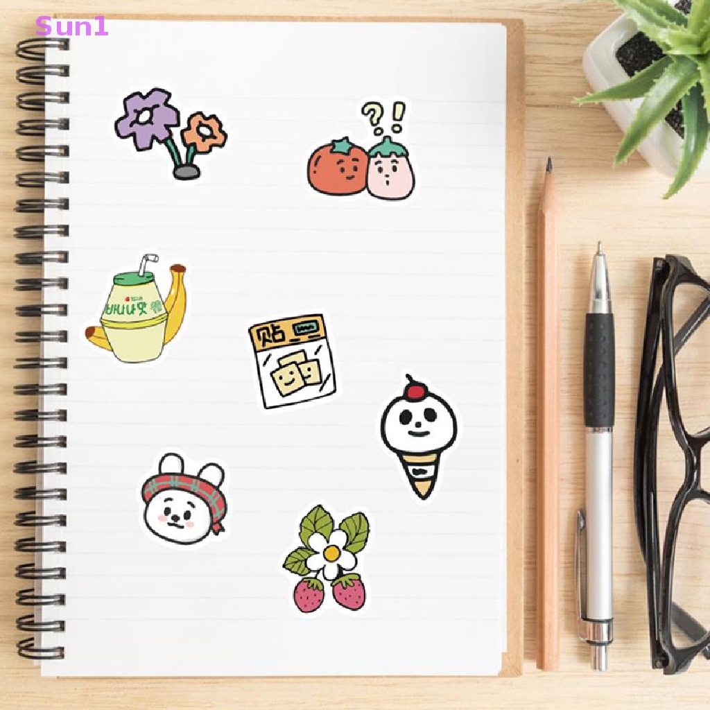 Set 1 > 90 Sticker Họa Tiết Hoạt Hình Dễ Thương Bắt Mắt