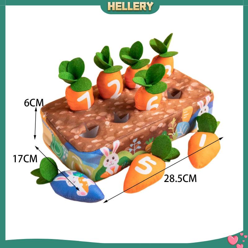 Củ Cà Rốt Nhồi Bông Sáng Tạo Cho Cún Cưng