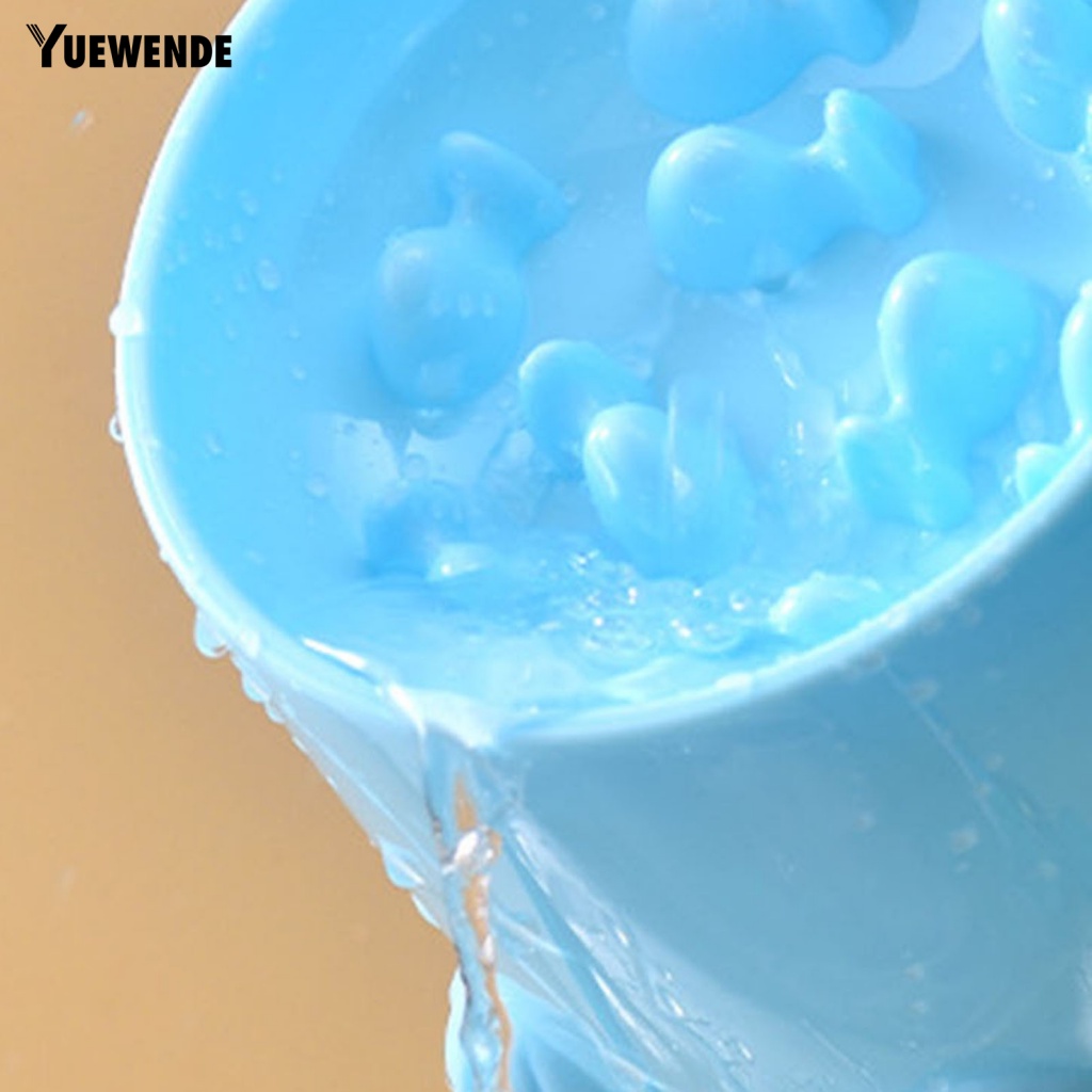 Yue.z Tô Đựng Thức Ăn Cho Thú Cưng Đế Cao Dễ Vệ Sinh