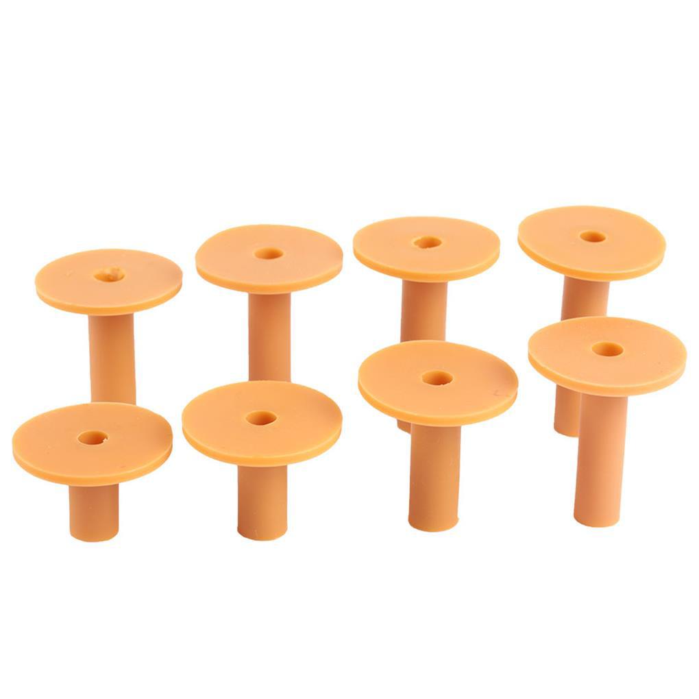 Bộ 8 Giá Đỡ Bóng Mềm Mại Kích Thước Nhỏ Gọn Không Cần Khoan Lỗ Chuyên Dụng Hỗ Trợ Luyện Tập Thể Thao