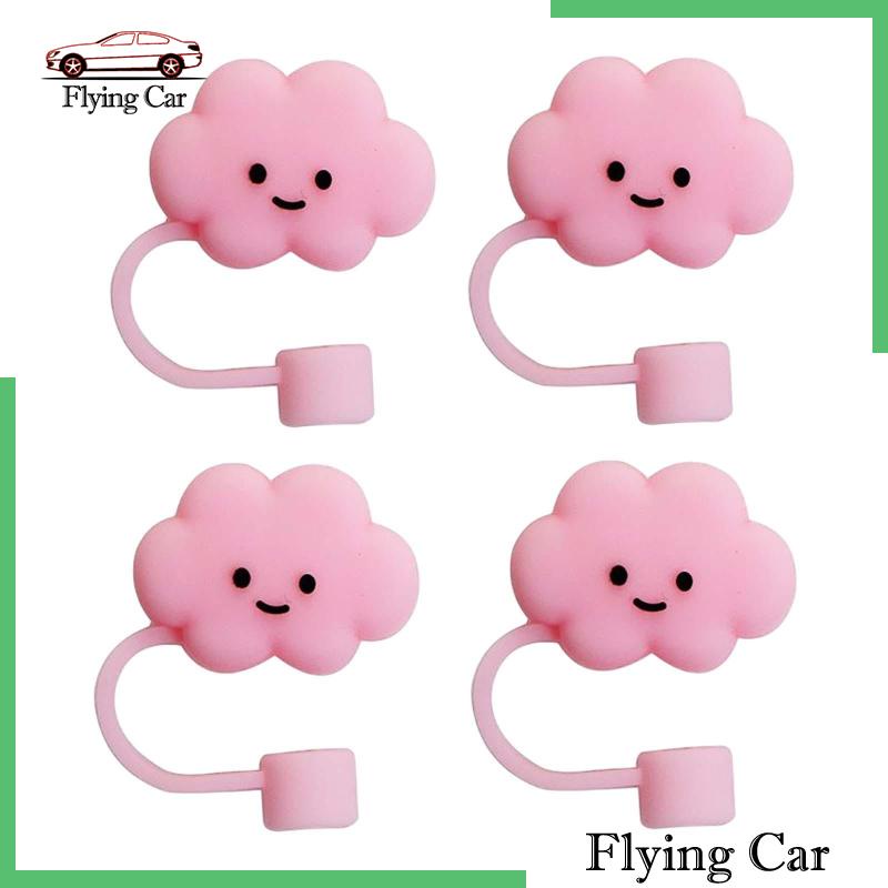 Set 4 Vỏ Bảo Vệ Ống Hút Kín Khí Chống Bụi Chống Văng Dễ Thương Lzdjfmy2