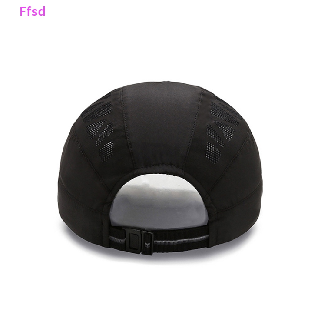 {Ffsd} Mũ Lưỡi Trai Thể Thao Unisex Phối Lưới Khô Nhanh Bảo Vệ Hàng Ngày Cho Nam Và Nữ Hoạt Động Ngoài Trời