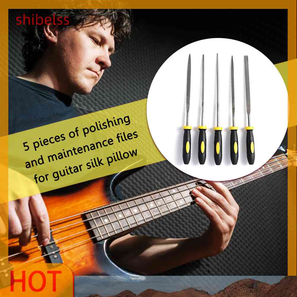 Bộ 5 Dụng Cụ Dũa Phím Đàn Guitar