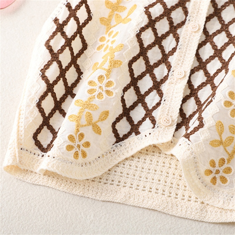 Áo Khoác Cardigan Dệt Kim Họa Tiết Kẻ Sọc Đính Nút Thời Trang Cho Nữ