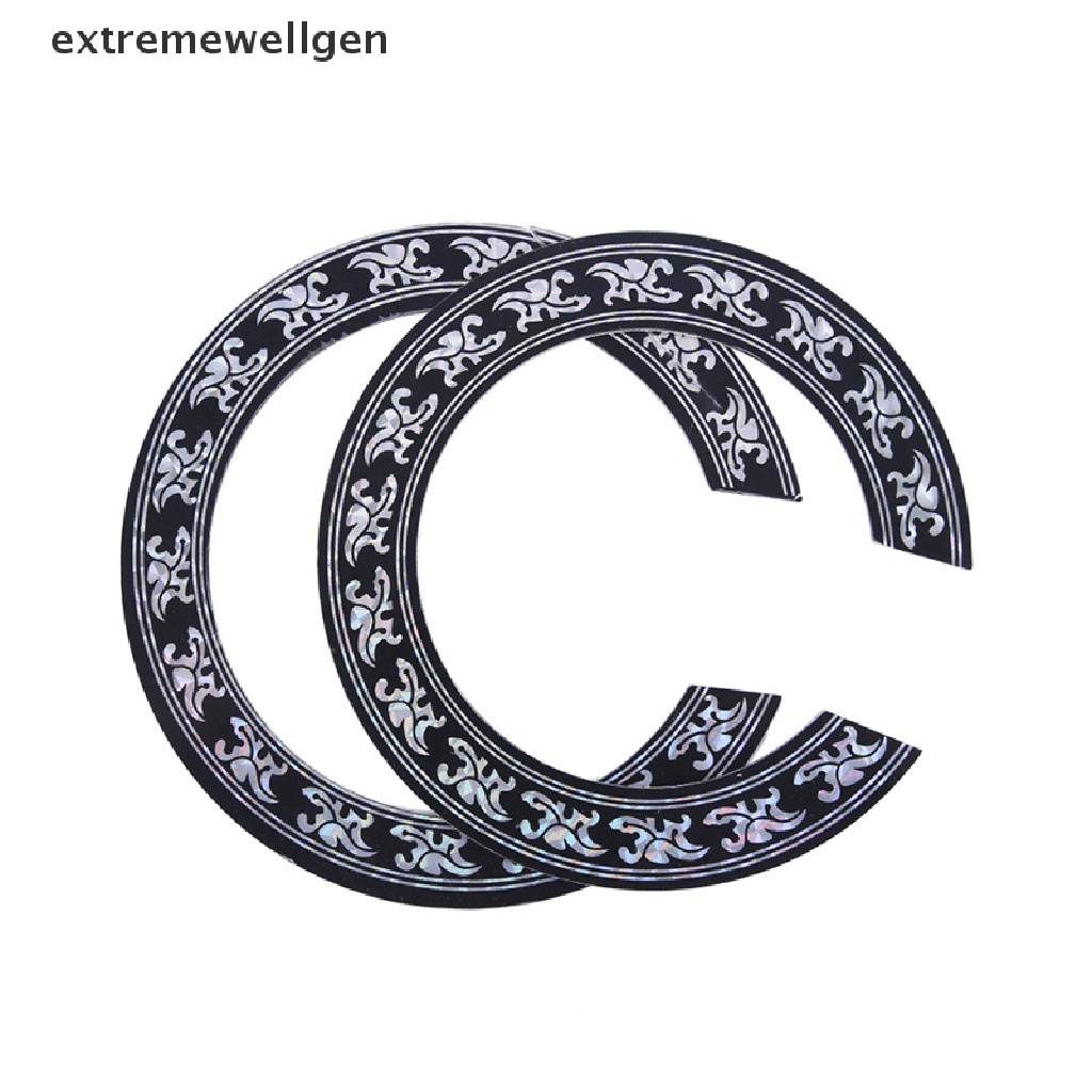 Miếng Dán Lỗ Âm Thanh Bằng PVC Cứng Kích Thước 104mm 94mm inch Cho Đàn Guitar