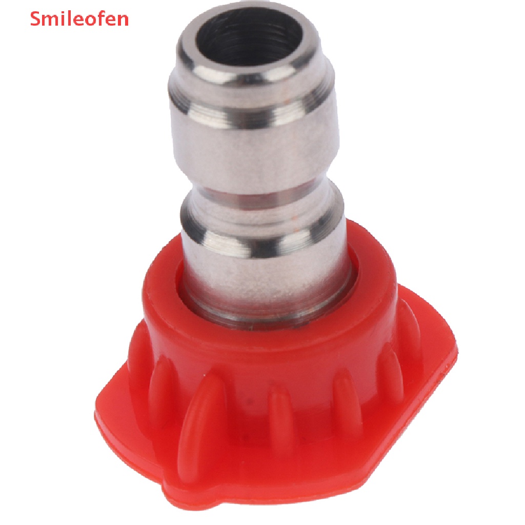 [Smileofen] Set 5 Đầu Phun Nước Áp Suất Cao Với Ren 1 / 4 &quot;Inch Fitg Male Mới